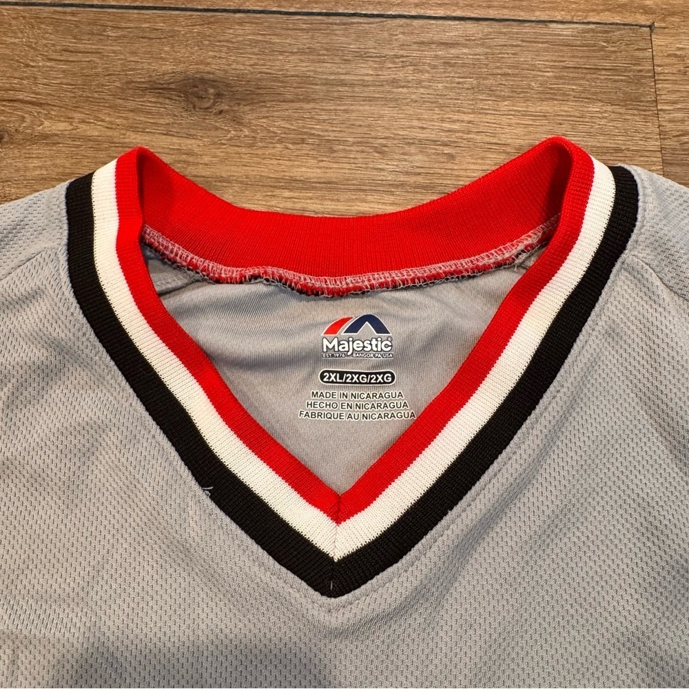 VINTAGE RARE MAJESTIC CHICAGO WHITE SOX JERSEY IN SIZE 2XL - Picture 4 of 6